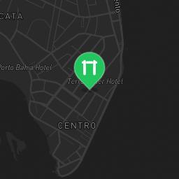 Map showing where Outdoor gym Porto Seguro is