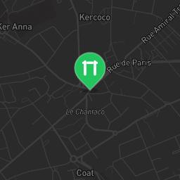 Map showing where Espace de street workout Guipavas is