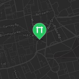 Map showing where London – Fitness Park – Mabley Green is
