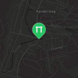 Map showing where Vita Parcour Kandersteg is