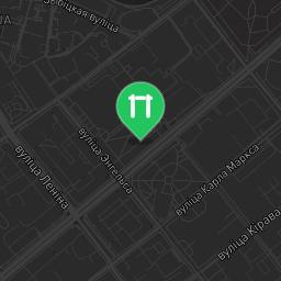 Map showing where Bodyweight training - Minsk - Calisthenics workout is