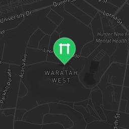 Map showing where Outdoor fitness training - Newcastle - Calisthenics workout is