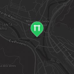 Map showing where Street workout calistenia Parc Tematic del Pirineu is