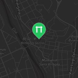 Map showing where Calisthenics Parco / Park Castelfiorentino is