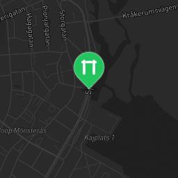 Map showing where Outdoor Fitness Mönsterås is