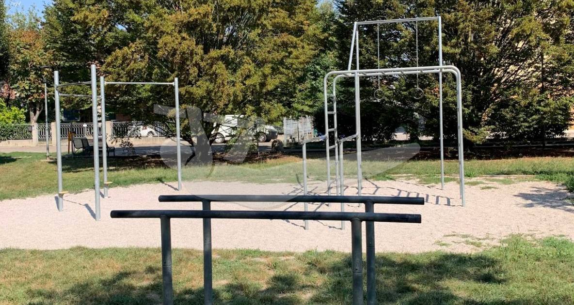 Mirandola - Calisthenics Stations - Via Carlo Poma — outdoor calisthenics spot in Modena