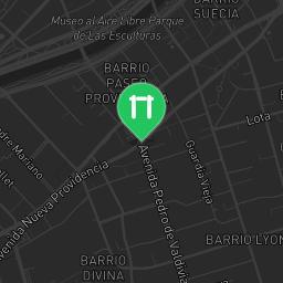 Map showing where Santiago de Chile -  Outdoor Pull Up Bars - Parque Bustamante is