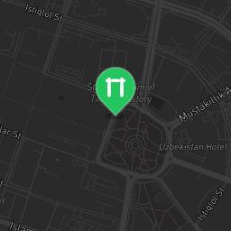 Map showing where Tashkent - Street Workout Park - Tashkent is