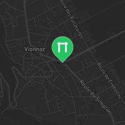 Map showing where ZURICH vitaparcours Vionnaz is