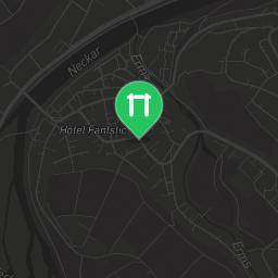 Map showing where Neckartenzlingen - Calisthenics Equipment - Evangelisches Gemeindehaus - Playparc is
