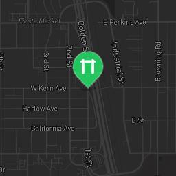 Map showing where Fitness Court McFarland Park - Calisthenics Park McFarland, CA is