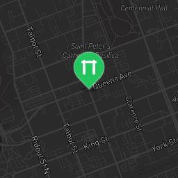 Map showing where London, ON - Outdoor Exercise Spot - McMahen Park is