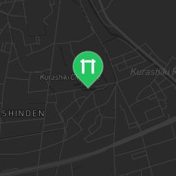 Map showing where Outdoor Fitness Kurashiki is