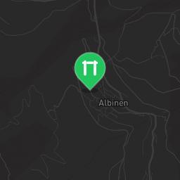 Map showing where Vita Parcours Albinen is