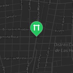 Map showing where La Cieneguita - Calisthenics Equipment - Los Carolinos is