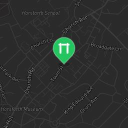 Map showing where Horsforth - Outdoor Gym - Horsforth Hall Park is