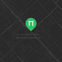 Map showing where Telmanovskoe - Fitness Park - Дома is