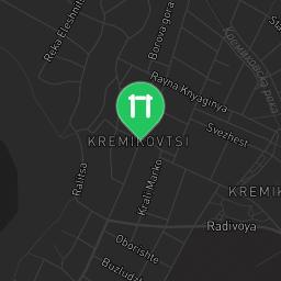 Map showing where Outdoor Gym Рудника Кремиковци is