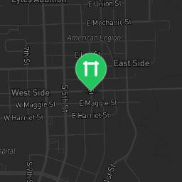 Map showing where Bodyweight workout - Leesville - Calisthenics workout is