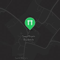 Map showing where Swaffham Bulbeck - Outdoor Gym is