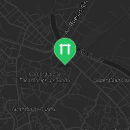 Map showing where Outdoor fitness training - Guadix - Calisthenics workout is