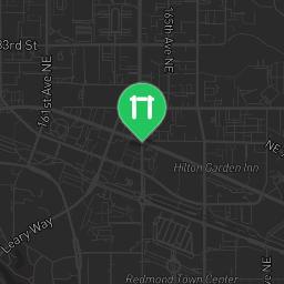 Map showing where Bodyweight gym - Redmond - Calisthenics workout is
