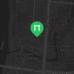 Map showing where Outdoor fitness training - Vitebsk - Calisthenics workout is