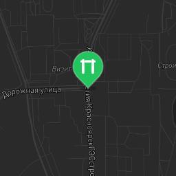Map showing where Sayanogorsk - Street Workout Park - Гостиница  Саяногорск is