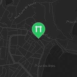 Map showing where Outdoor Gym Arraial do Cabo is