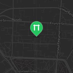Map showing where Outdoor fitness training - Omsk - Calisthenics workout is