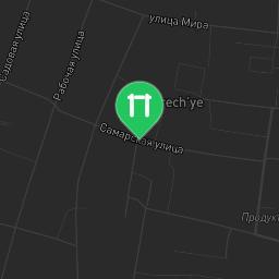 Map showing where Chernoreche - Aire de Fitness - 443012 is