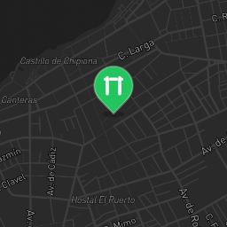 Map showing where Parque Calistenia. Dragons Bars Calistenia y Street Workout. is