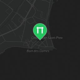 Map showing where Street Workout Spot St-Prex is
