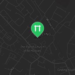 Map showing where Bodyweight workout - Nottingham - Calisthenics workout is