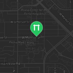 Map showing where Peoria - Arizona - Fitness Trail - N 79th Ave is