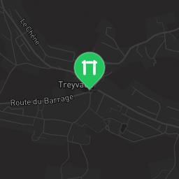 Map showing where Vita Parcours Geräte Treyvaux is