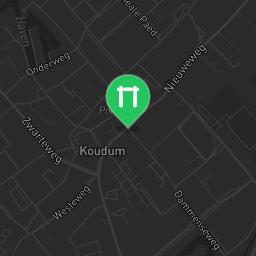Map showing where Koudum - Calisthenics Park - Bogerman Scholengemeenschap is