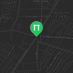 Map showing where Barras Av. Chamisero is