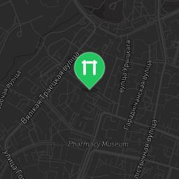 Map showing where Grodno - Fitness Park - Вишневецкая Улица is