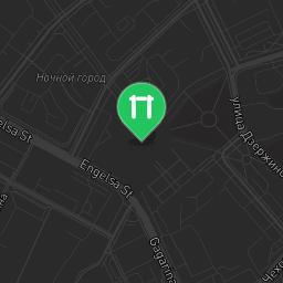Map showing where Talinka - Street Workout Park - Спортивная Улица is