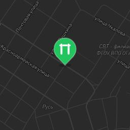 Map showing where Sorochinsk - Street Workout Park - 461900 is
