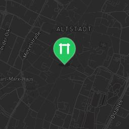 Map showing where Trier - Workout Spot - Matthias Grundschule is