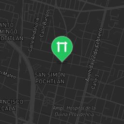 Map showing where Azcapotzalco - Calisthenics Equipment - Barras Tezozomoc is