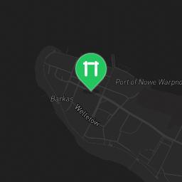 Map showing where Outdoor gym - Nowe Warpno - Calisthenics workout is