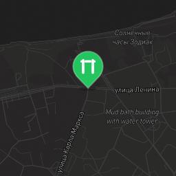 Map showing where Svetlogorsk - Calisthenics Park - Волна is