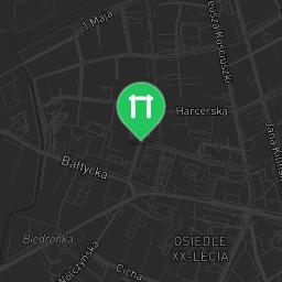 Map showing where Bodyweight training - Grodzisk Mazowiecki - Calisthenics workout is