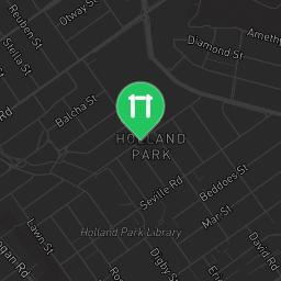 Map showing where Ray Lynch Park Calisthenics is