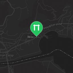 Map showing where Outdoor Gym Walensee Bars is