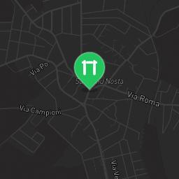 Map showing where Santa Mariedda Outdoor Gym is