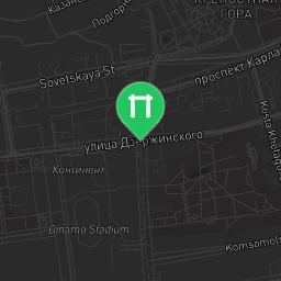 Map showing where Stavropol - Calisthenics Park - Парк Победы is